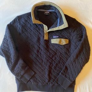 Men’s Patagonia quilted 3/4 snap